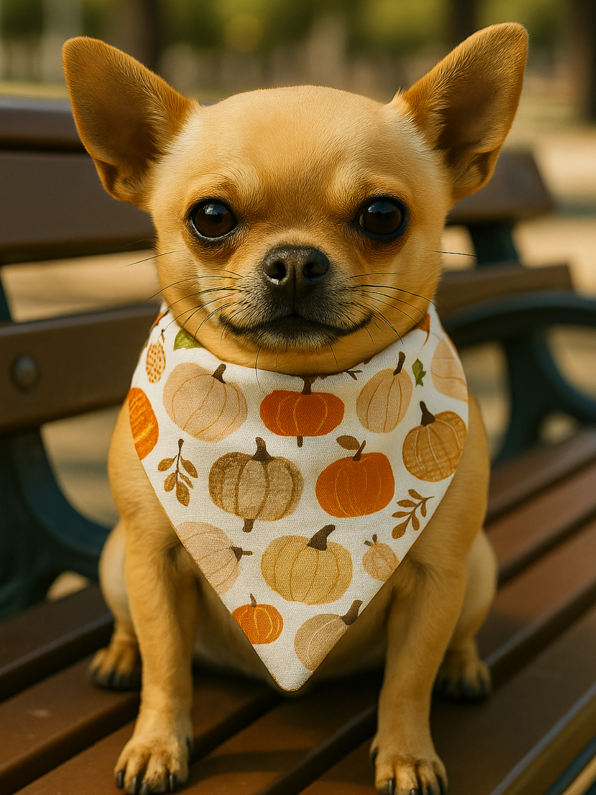 Pumpkin Patch Dog Bandana 2 Pack