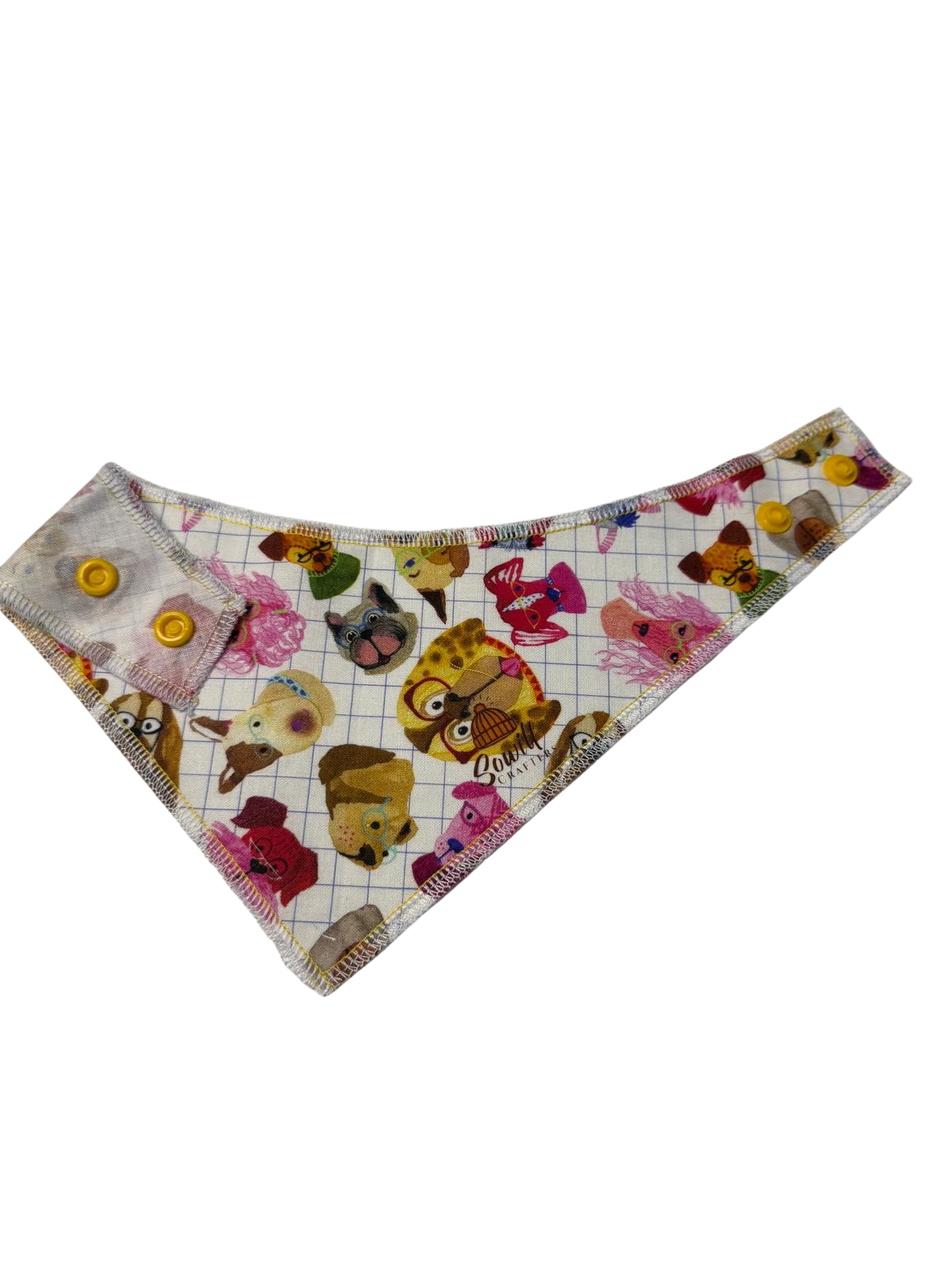 Playful Paws Multicolor Dog Bandana