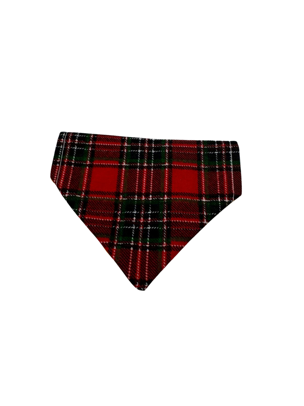 Honey &amp; Plaid Reversible Bandana