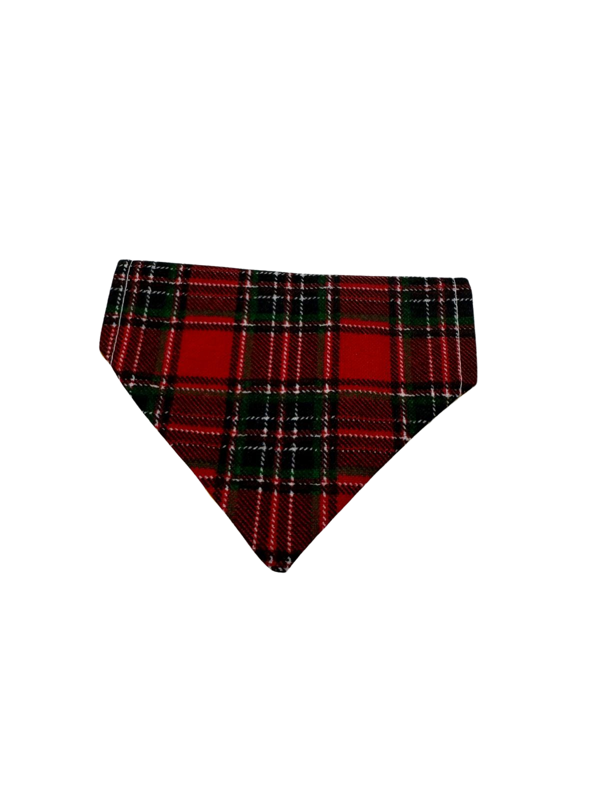 Honey &amp; Plaid Reversible Bandana