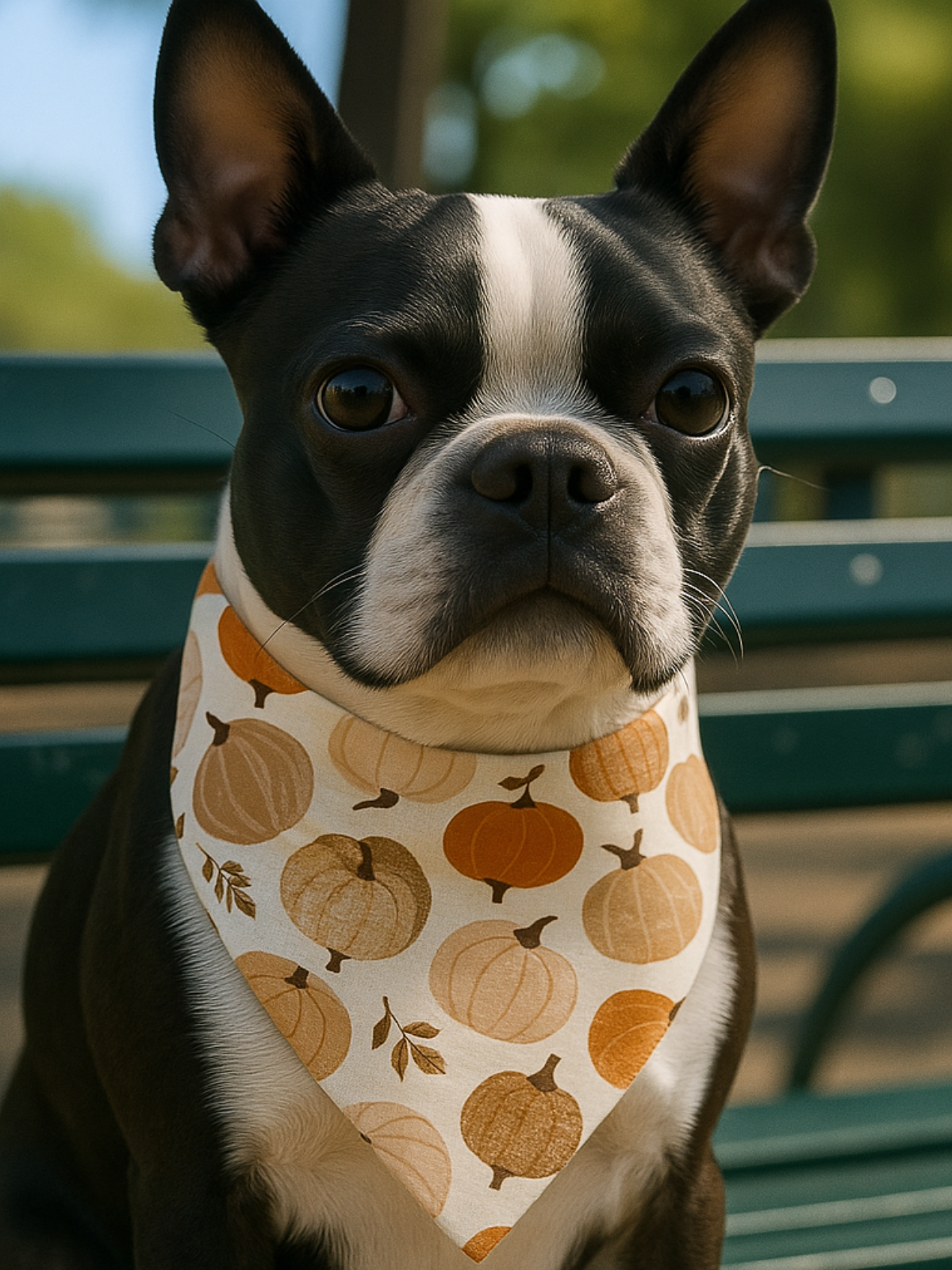 Pumpkin Patch Dog Bandana 2 Pack