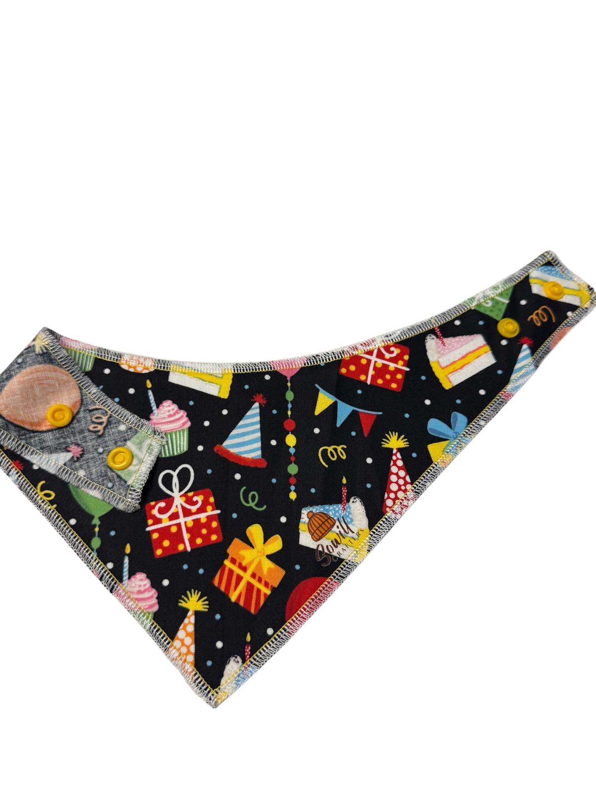 Party Celebration Dog Bandana – Snap-On Style