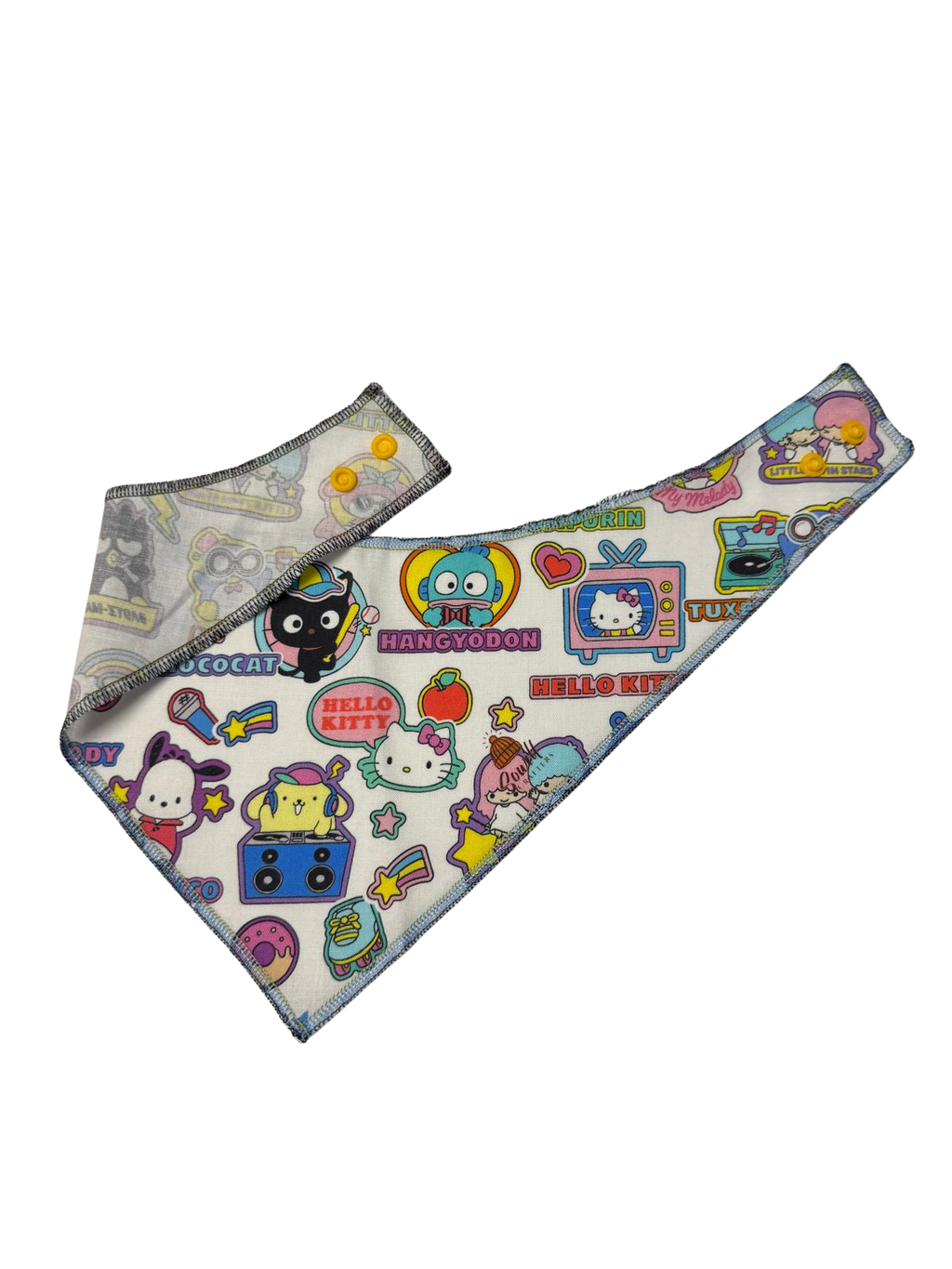 Sanrio Characters Dog Bandana – Snap-On Style