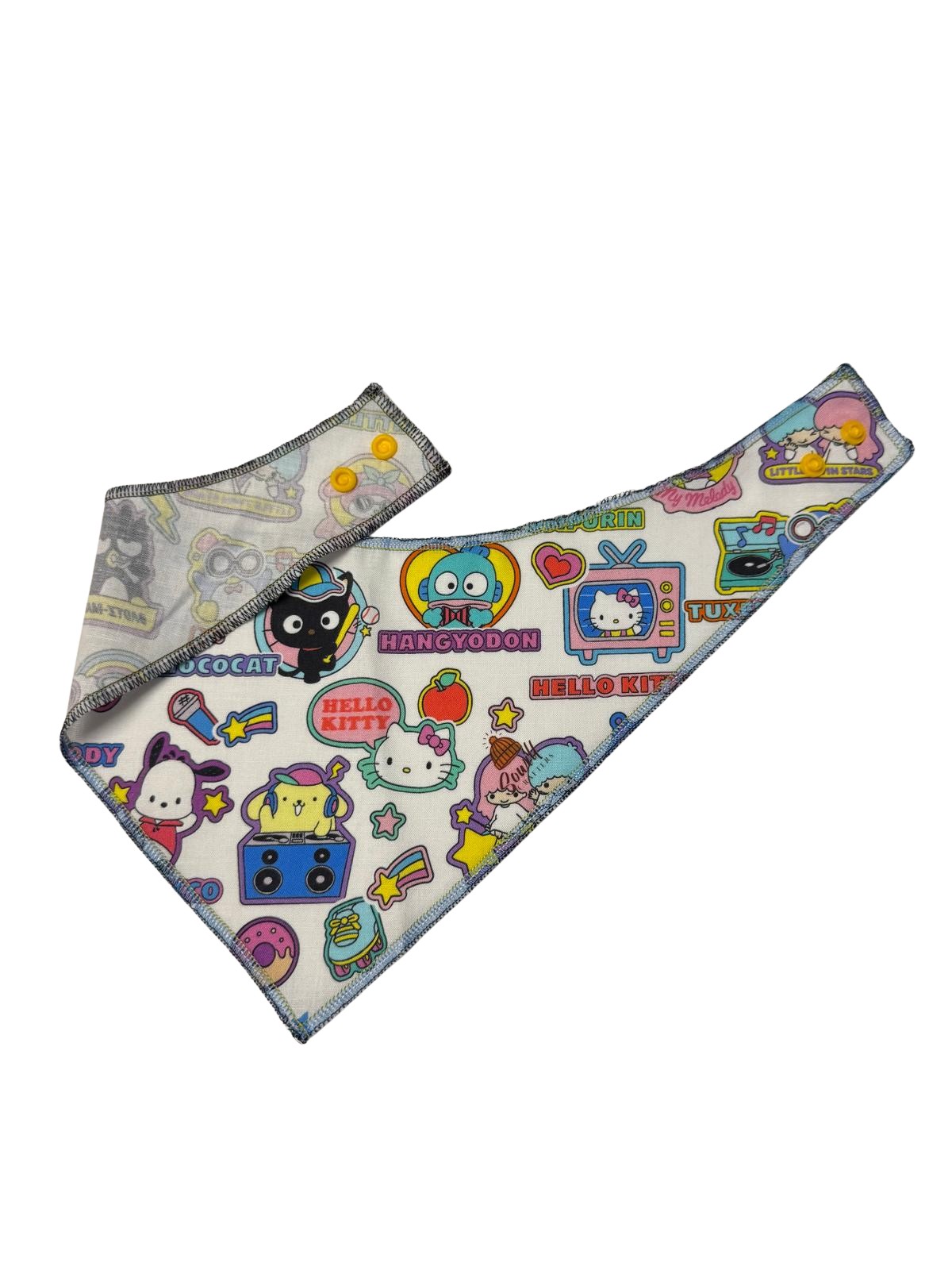Sanrio Characters Dog Bandana – Snap-On Style