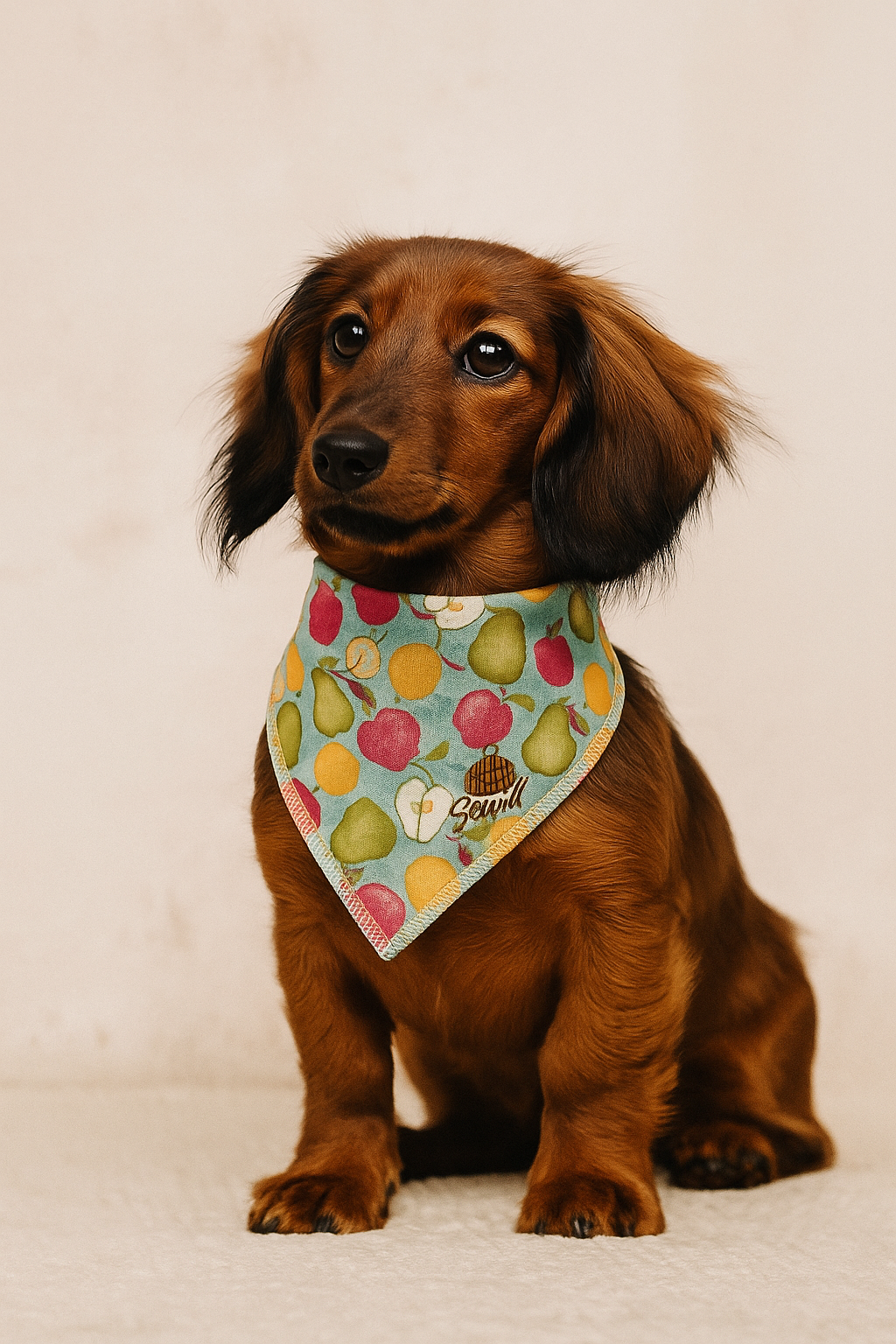 Fresh Fruit Fiesta Bandana  Single Button