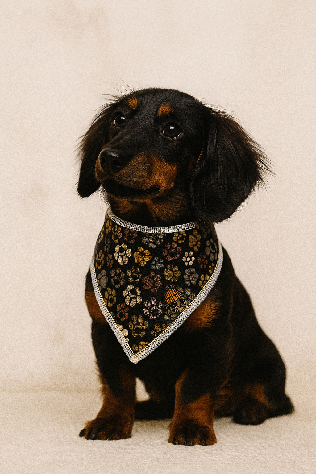 Pawfect Charm Bandana Single Button