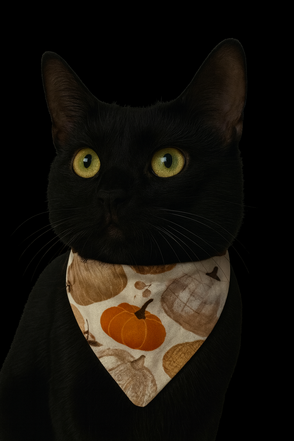 Pumpkin Patch Cat Bandana