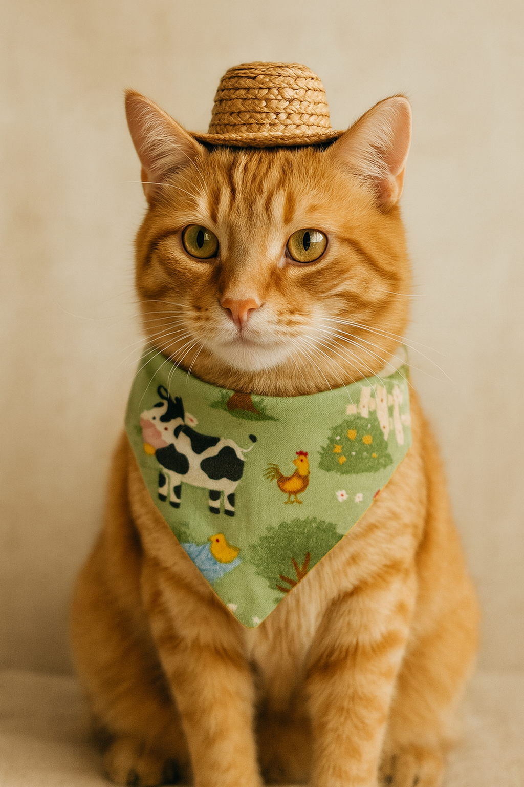 Farm Days Cat Bandana