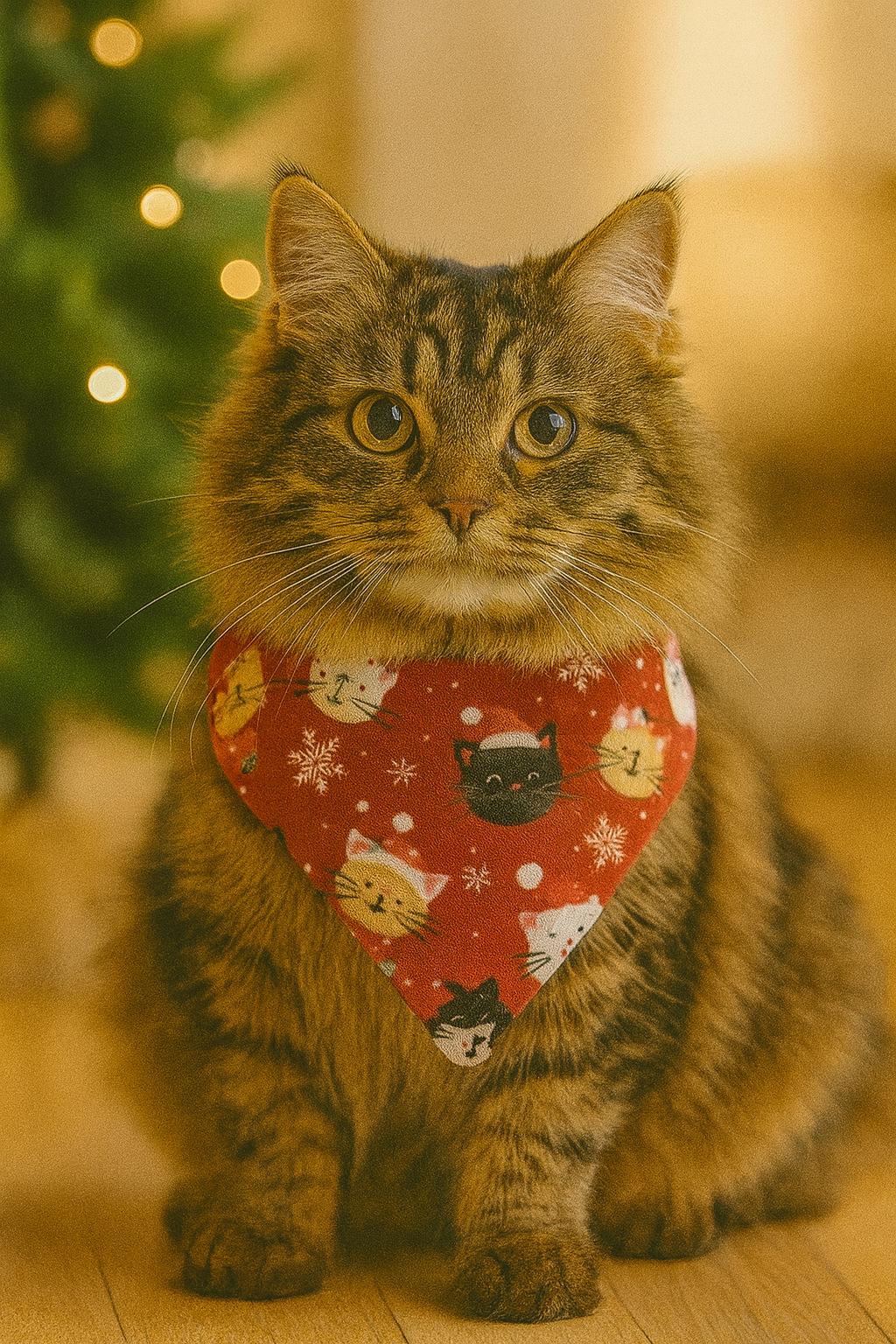 Holiday Cats Bandana