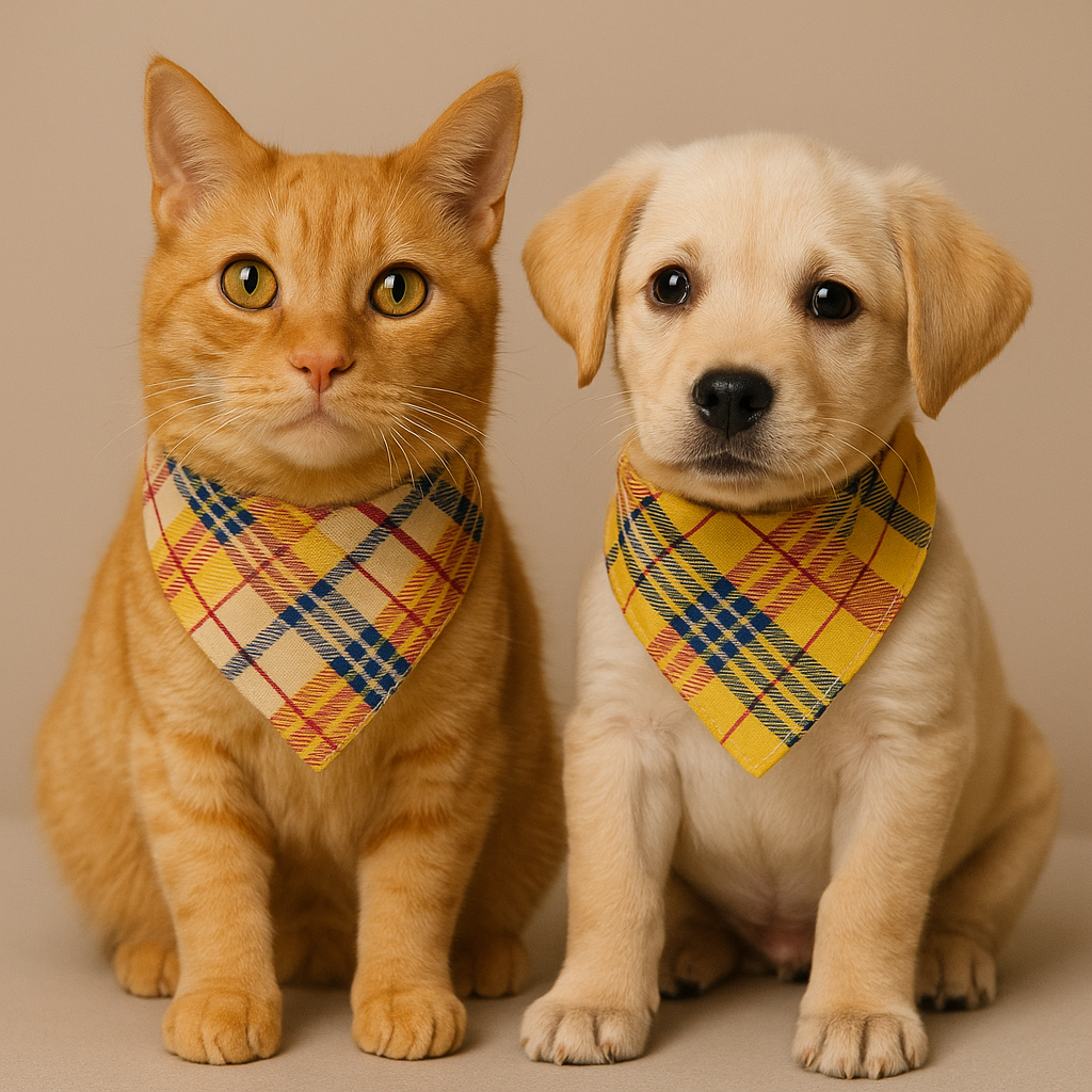 Classic Plaid Bandana