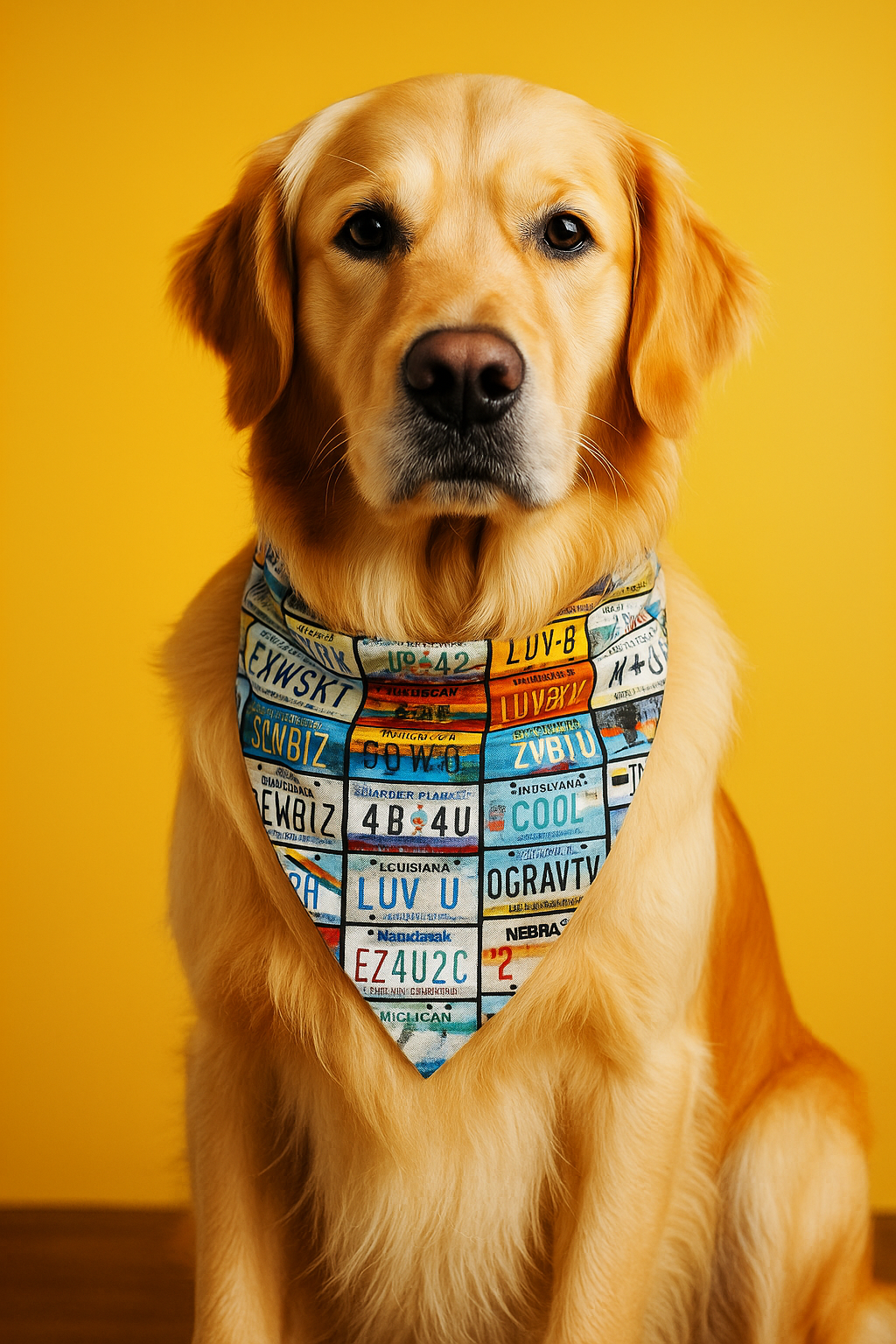 License to Style Bandana  Scrunchie