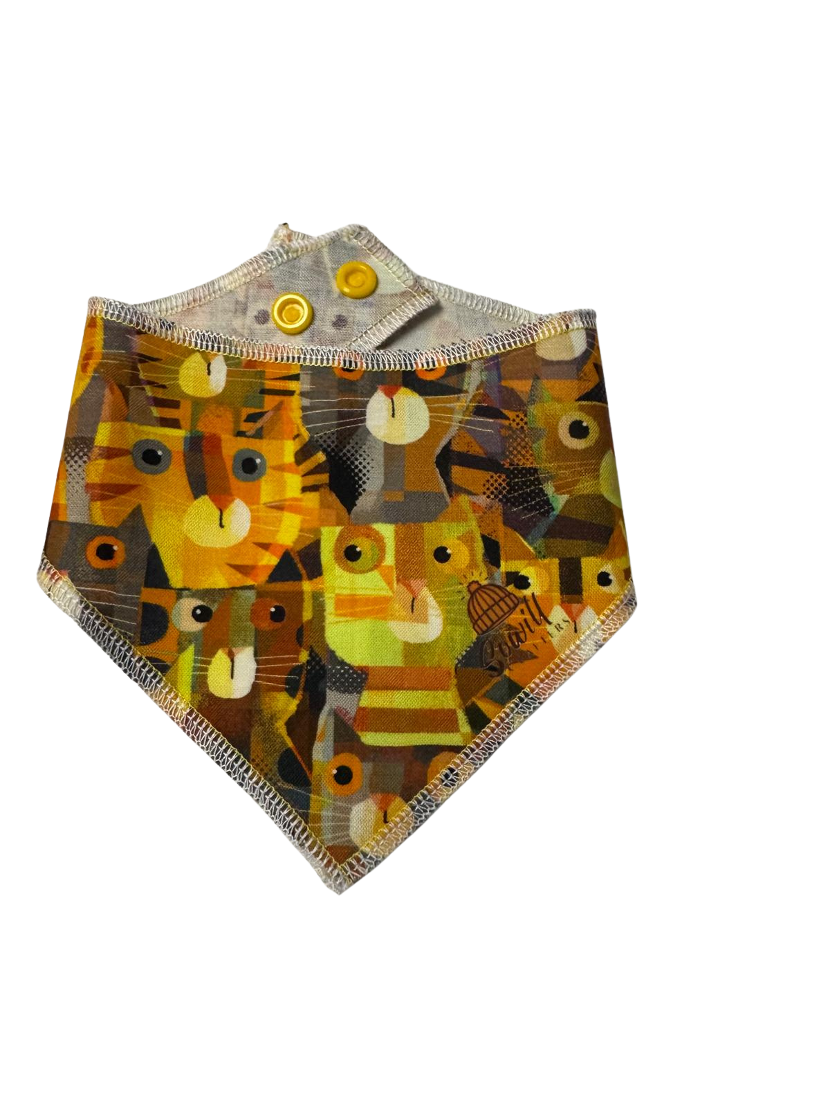Art Cats Bandana Single Button