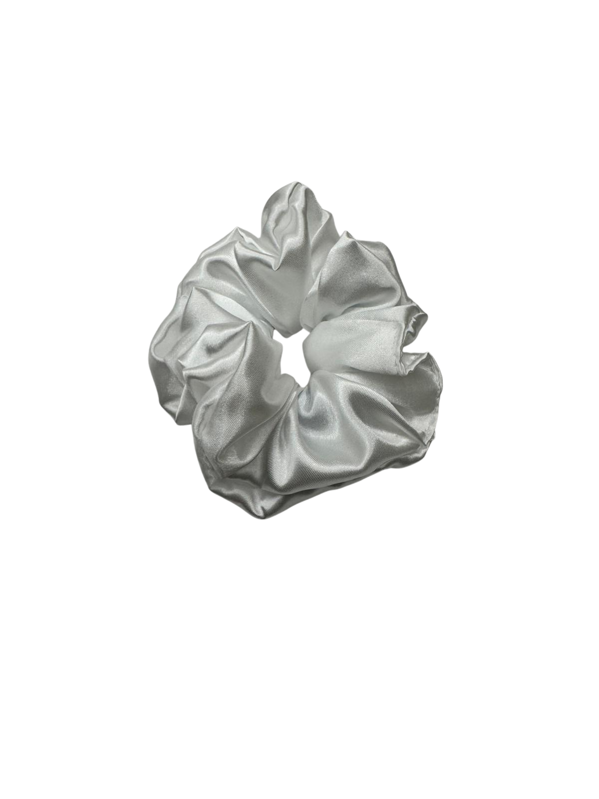 Scrunchie - White Satin